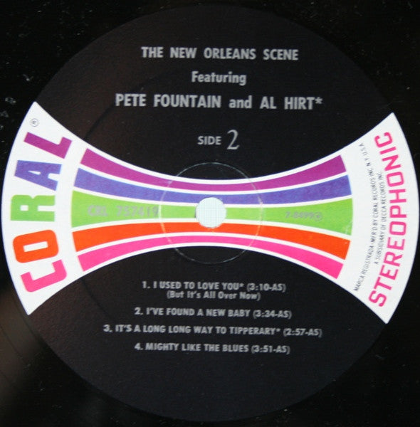 Pete Fountain And Al Hirt : The New Orleans Scene (LP, Album, RE)
