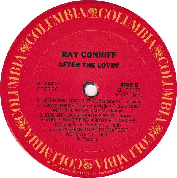 Ray Conniff : After The Lovin' (LP)
