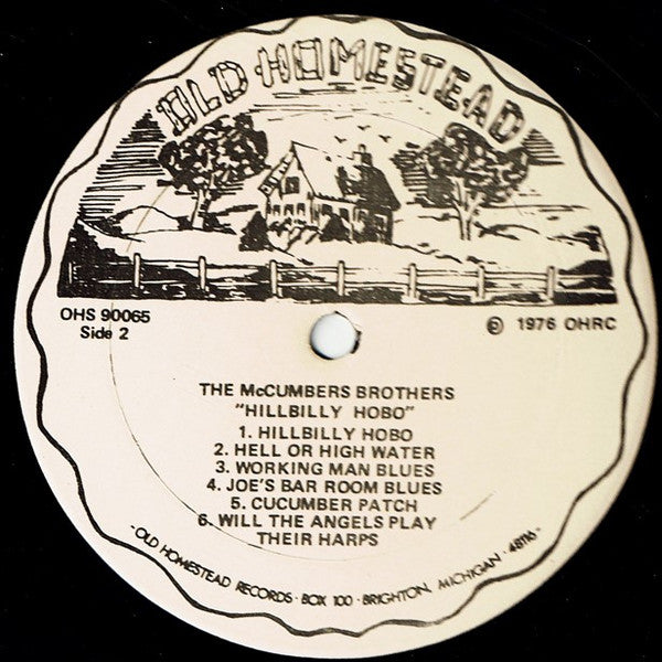 The McCumbers Brothers : Hillbilly Hobo (LP, Album)