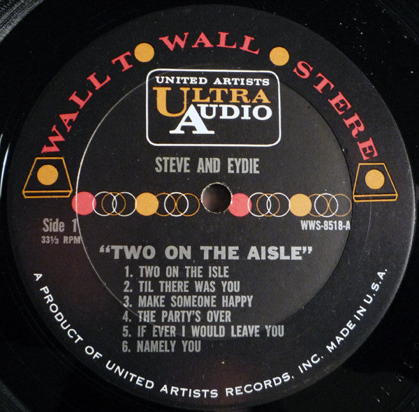 Steve & Eydie : Two On The Aisle (LP, Album)