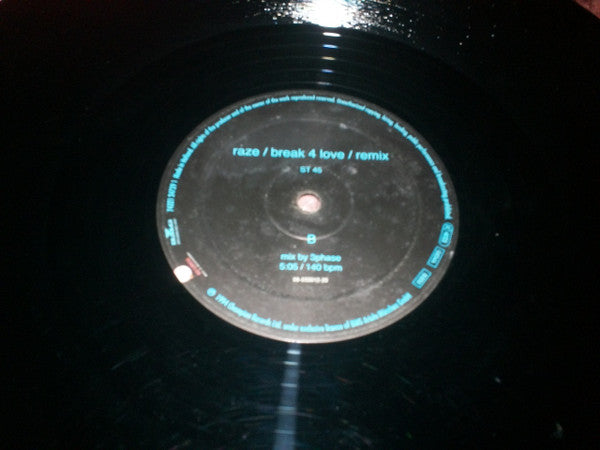 Raze : Break 4 Love Remixes (12")