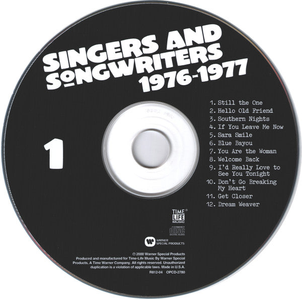 Various : Singers And Songwriters 1976-1977 (2xCD, Comp)