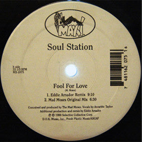 Soul Station (6) : Fool For Love (12")