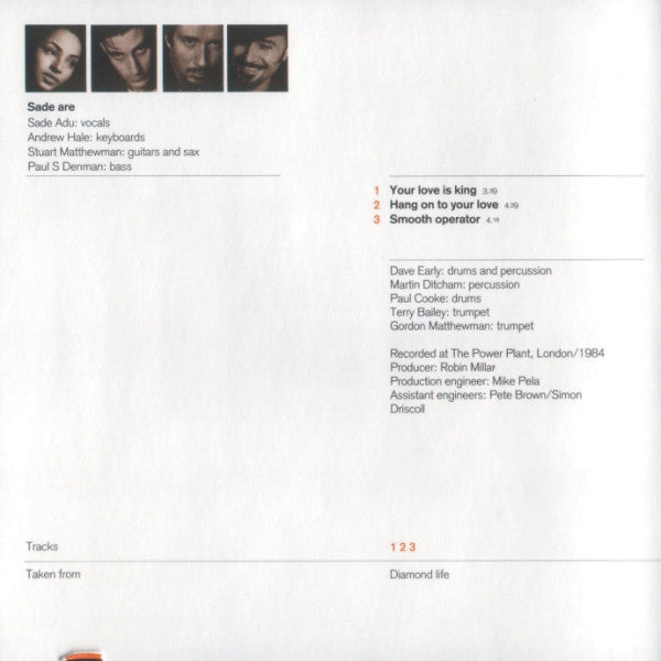 Sade : The Best Of Sade (CD, Comp, RE, RM)