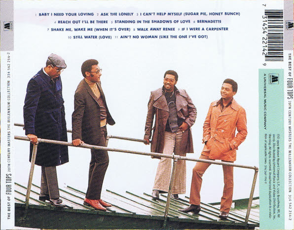 Four Tops : The Best Of Four Tops (CD, Comp, RM)