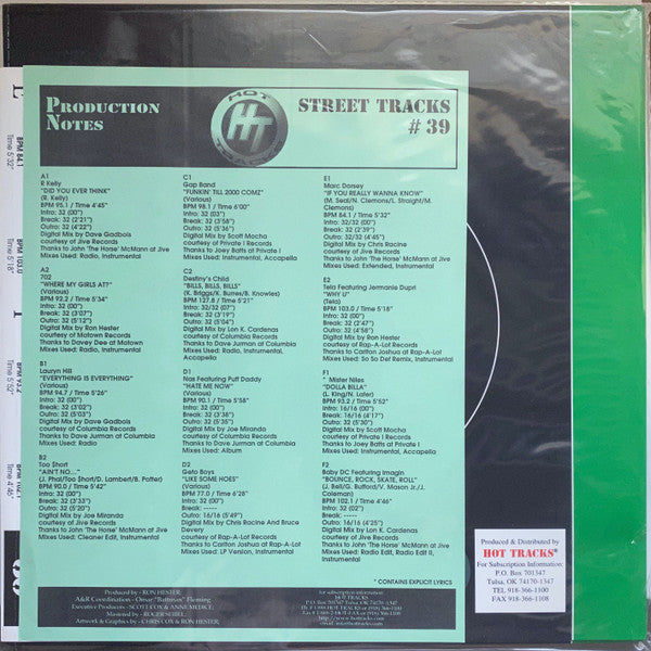 Various : Street Tracks 39 (3x12")