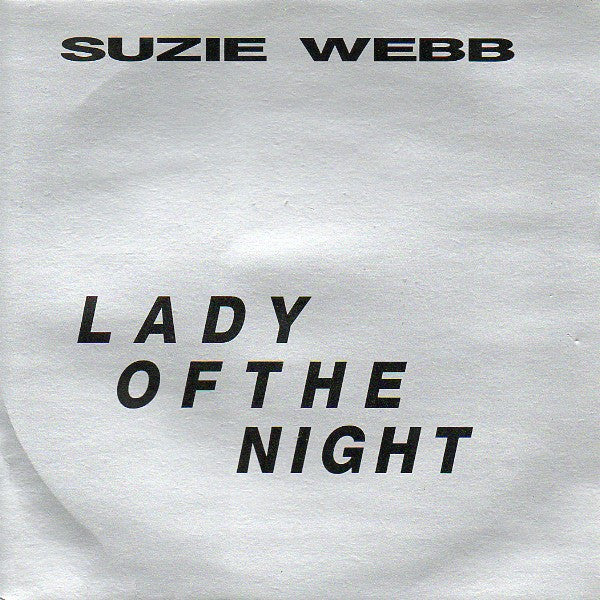 Susie Webb : Lady Of The Night (12", Max)