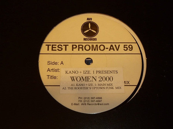 John Kano + Ize 1 : Woman 2000 (12", TP, Sti)