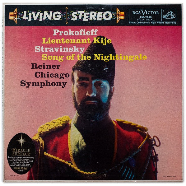 Sergei Prokofiev / Igor Stravinsky / Fritz Reiner, The Chicago Symphony Orchestra : Lieutenant Kije / Song Of The Nightingale (LP, Album, Ind)