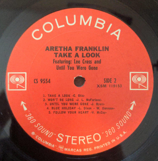 Aretha Franklin : Take A Look (LP, Album, Comp)