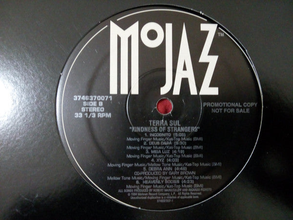 Terra Sul : Kindness Of Strangers (LP, Album, Promo)