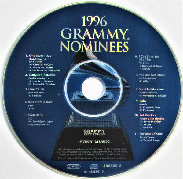 Various : 1996 Grammy Nominees (CD, Comp)