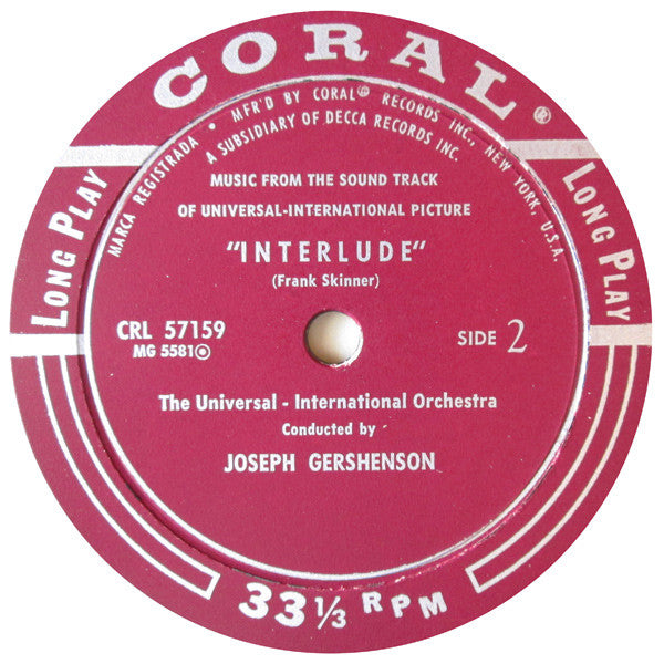The Universal-International Orchestra : Tammy And The Bachelor (Music From The Sound Track) / Interlude (Music From The Sound Track) (LP)