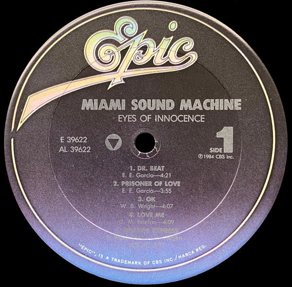 Miami Sound Machine : Eyes Of Innocence (LP, Album)