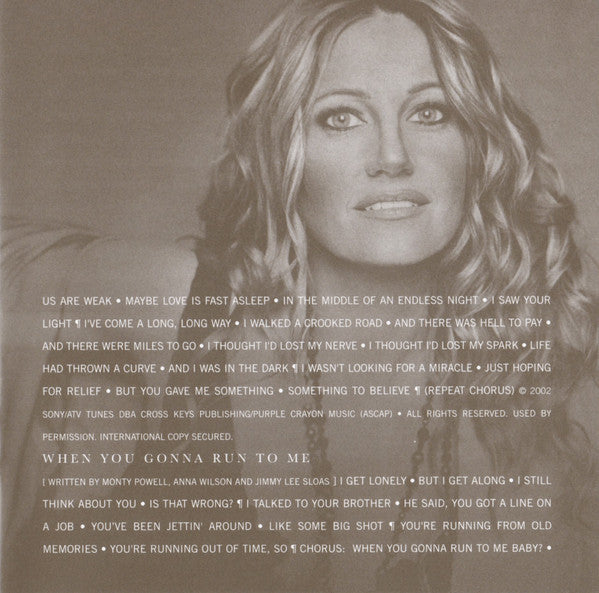Lee Ann Womack : Something Worth Leaving Behind (HDCD, Album)