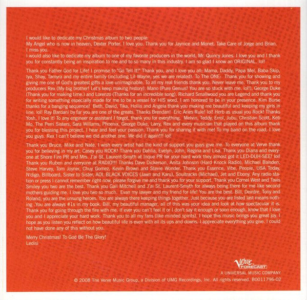 Ledisi : It's Christmas (CD, Album)