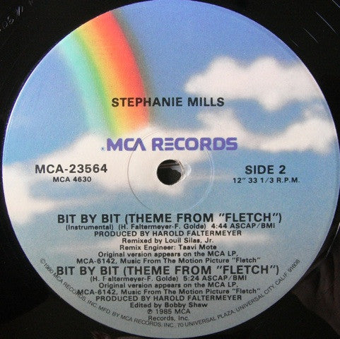 Stephanie Mills : Bit By Bit (Theme From "Fletch") (12", Single)