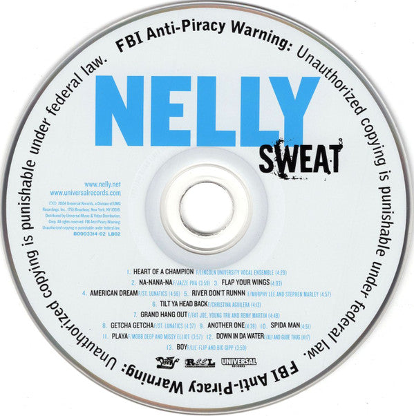 Nelly : Sweat (CD, Album)
