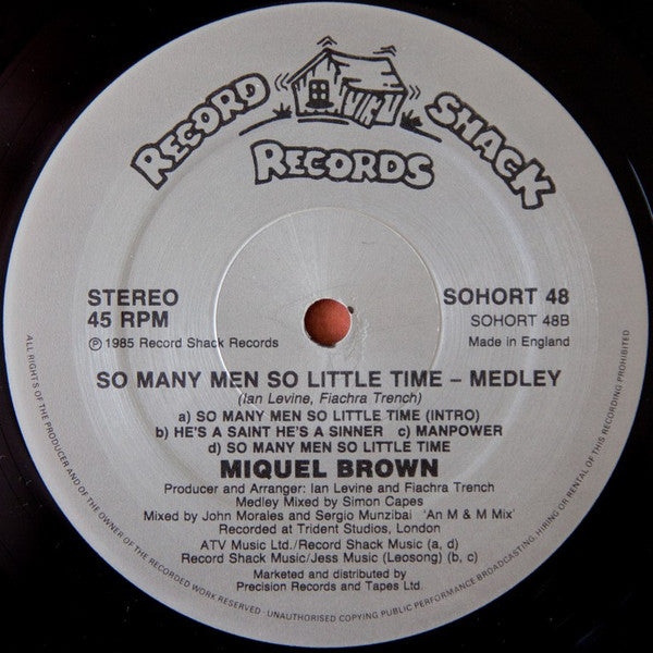 Miquel Brown : Close To Perfection (12", Ltd)