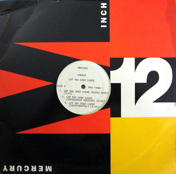 Threat : Let The Dogs Loose (12", Promo)