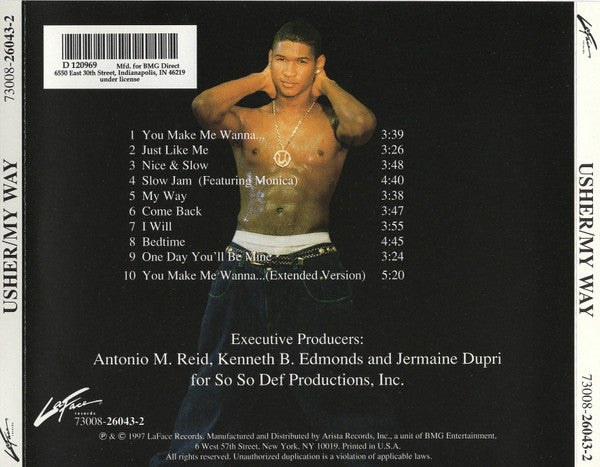 Usher : My Way (CD, Album, Club)
