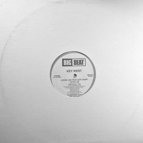 Key West : Looks Like I'm In Love Again (12", Promo)