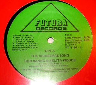 Ron Banks & Belita Woods : The Christmas Song (12")