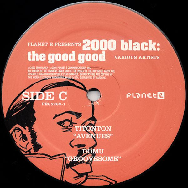Various : Planet E Presents 2000 Black: The Good Good (2x12", Comp)