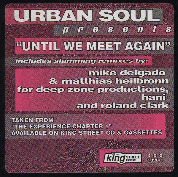 Urban Soul : Until We Meet Again (2x12")