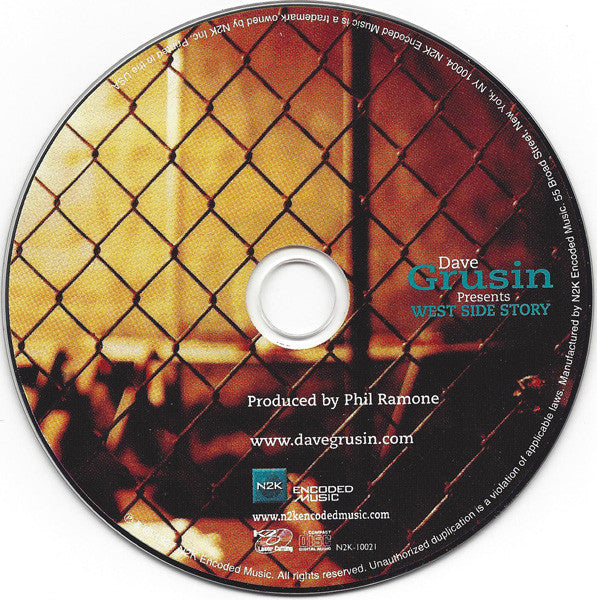 Dave Grusin : Dave Grusin Presents West Side Story (CD, Album)
