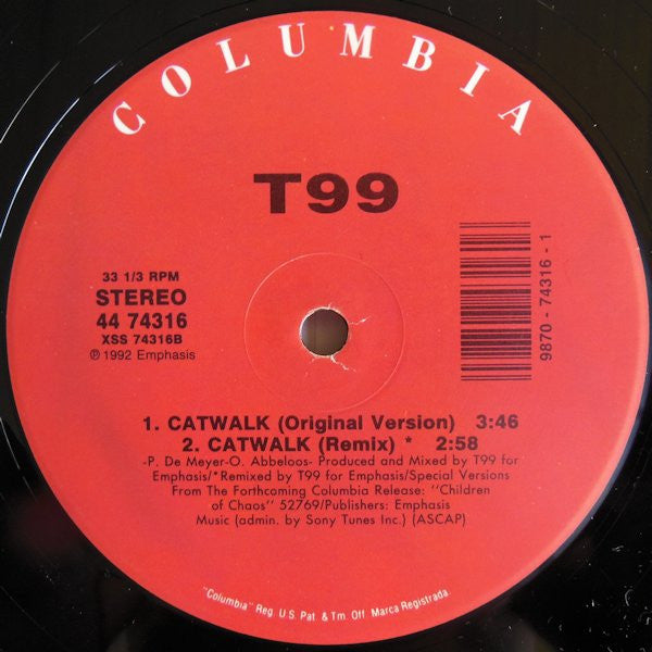 T99 : Maximizor (12")