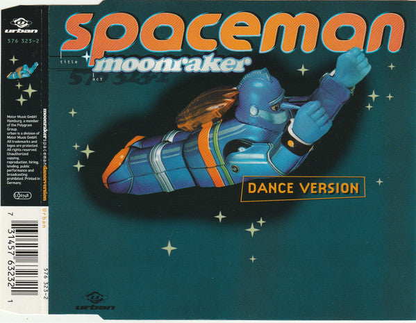 Moonraker (3) : Spaceman (CD, Maxi)