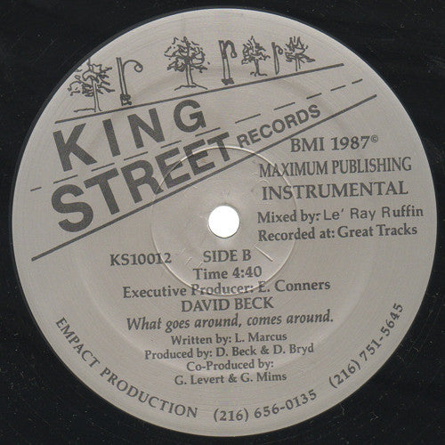 David Beck (2) : What Goes Around Comes Around (12")