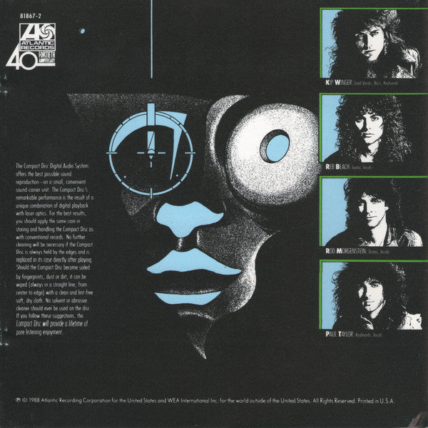 Winger : Winger (CD, Album, Club)