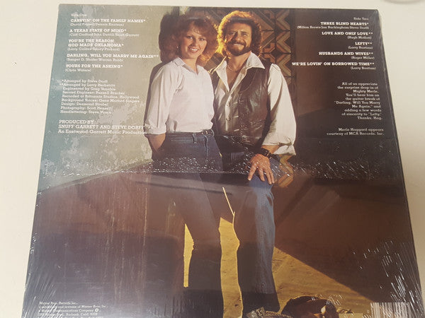 David Frizzell & Shelly West : Carryin' On The Family Names (LP, Album, Jac)