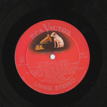 Leontyne Price : Swing Low, Sweet Chariot (LP, Album)