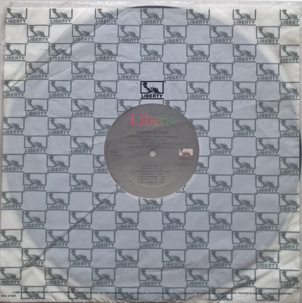 David Mansfield : Heaven's Gate (United Artists Motion Picture Soundtrack) (LP, Album)