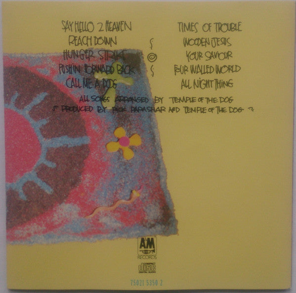 Temple Of The Dog : Temple Of The Dog (CD, Album)