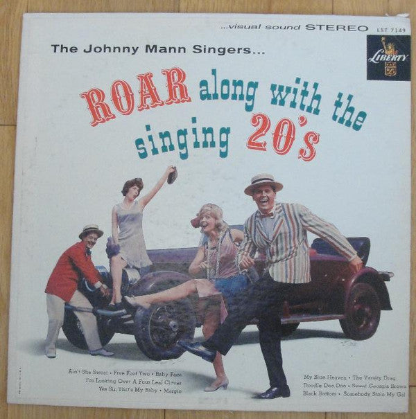 The Johnny Mann Singers : Roar Along With The Singing 20's (LP, Album, Mono)