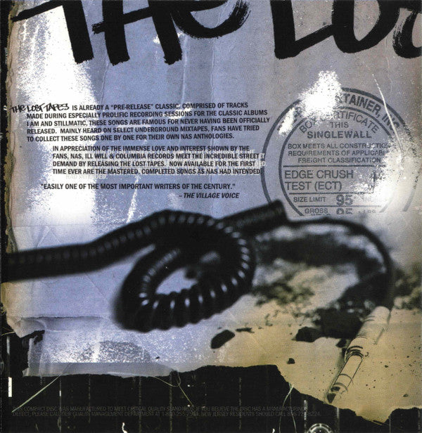Nas : The Lost Tapes (CD, Album, Comp)