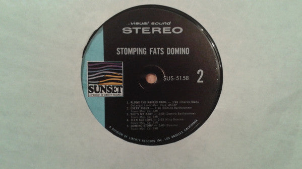 Fats Domino : Stompin' (LP, Comp)