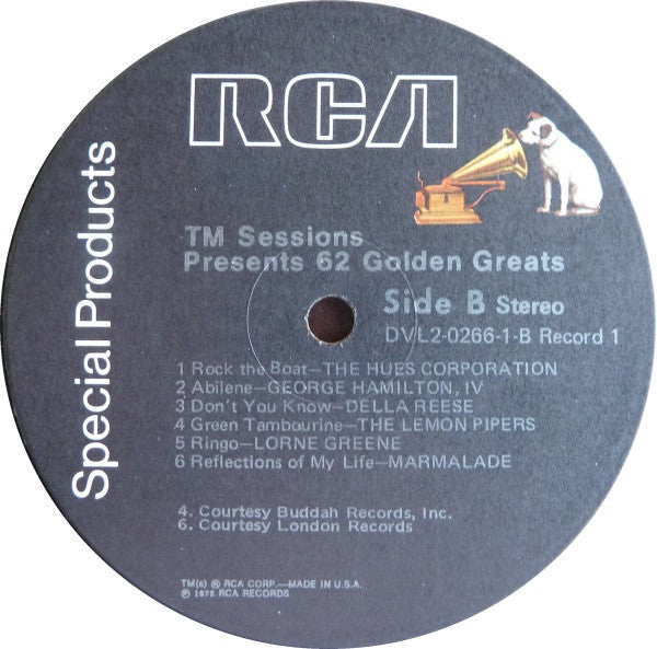 Various : 62 Golden Greats (4xLP, Comp, S/Edition)