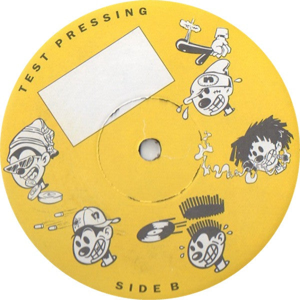 The Evasions / Gary's Gang : Wikka Wrap / Keep On Dancin' (12", TP)