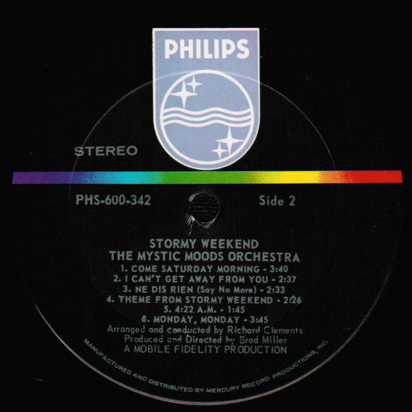 The Mystic Moods Orchestra : Stormy Weekend (LP, Album, RE)