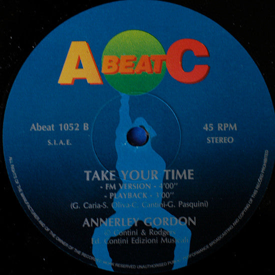 Annerley Gordon : Take Your Time (12")