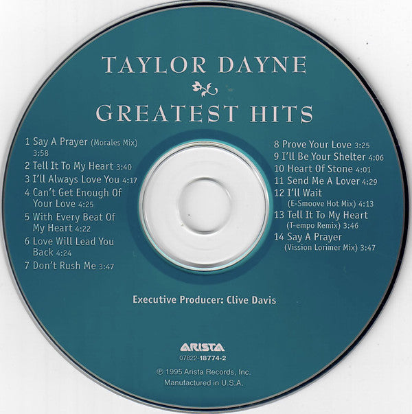 Taylor Dayne : Greatest Hits (CD, Comp)