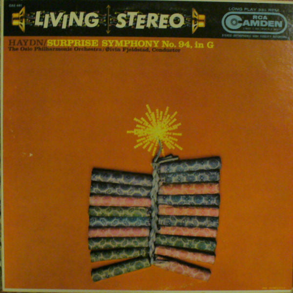 Joseph Haydn, Oslo Filharmoniske Orkester, Øivin Fjeldstad : Surprise Symphony No. 94 In G (LP, Album)