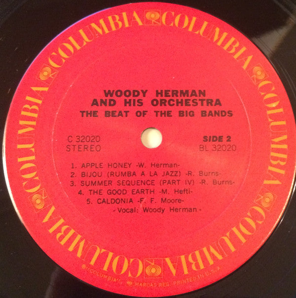 Woody Herman And His Orchestra : The Beat Of The Big Bands (LP, Comp)