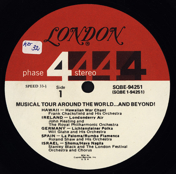 Various : Musical Tour Around The World...And Beyond! (2xLP, Comp, Club, Aut)
