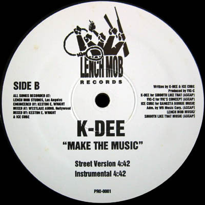 K-Dee : Thought I Saw A Pussy Cat / Make The Music (12")